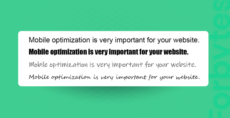 mobile optimization is very important banner