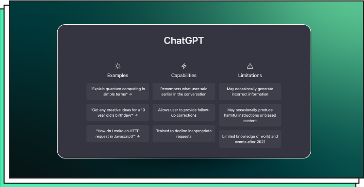 on image chatGPT screenshot 
