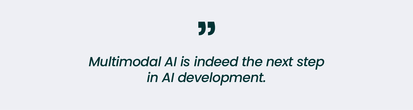 AI development: Multimodal AI