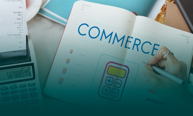 on the image notebook with graphical explanation of Commerce