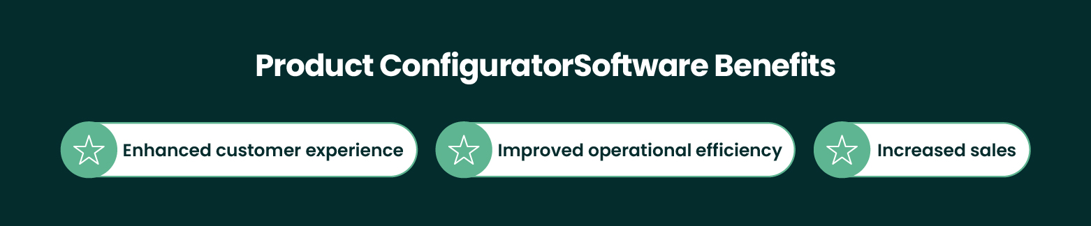 product configurator benefits