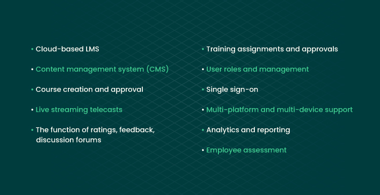 key aspects to develop a powerful enterprise LMS